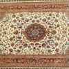Orientteppich antik Isfahan mit Seide 